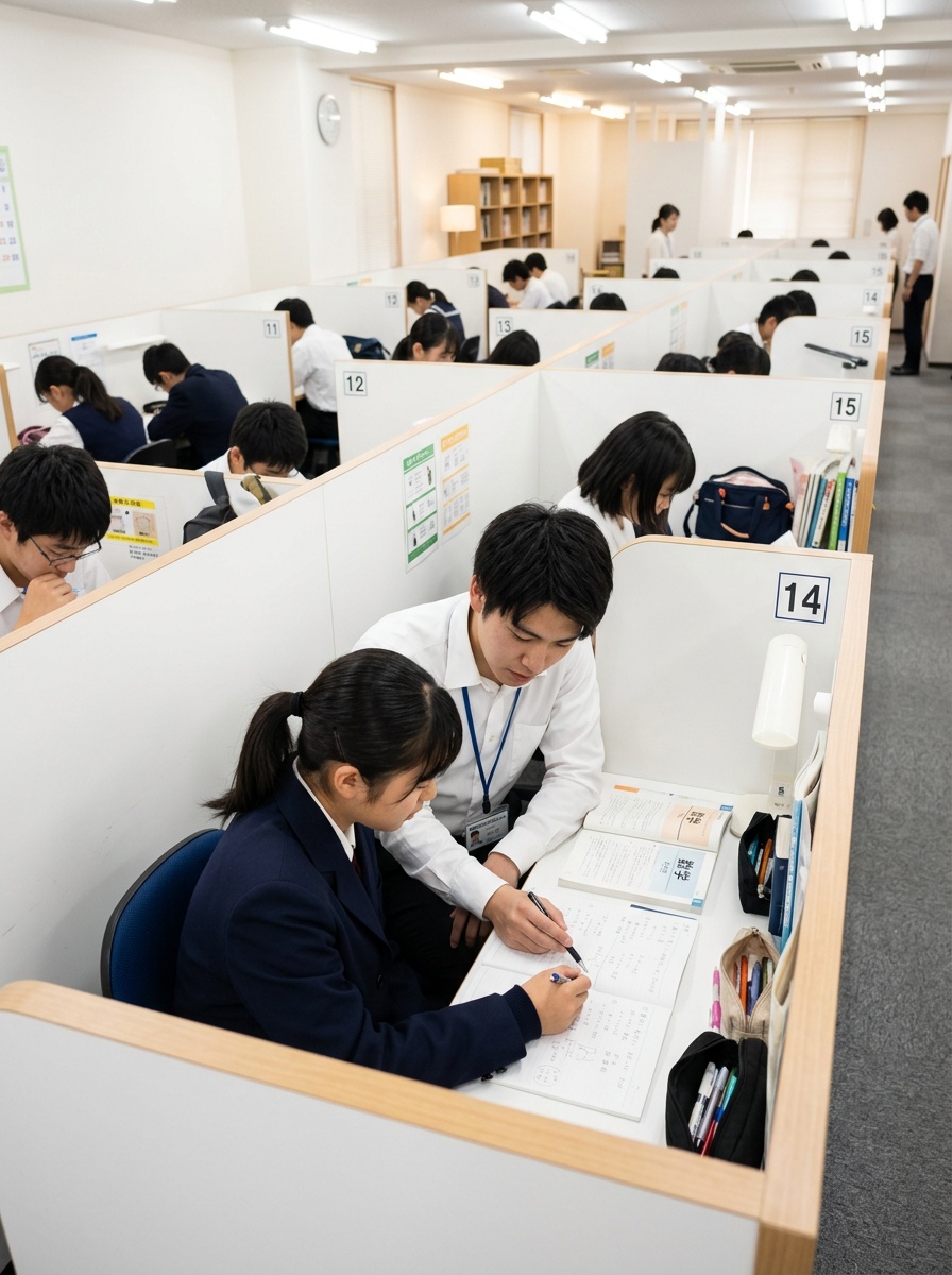 エルヴェ学院の完全個別指導風景
