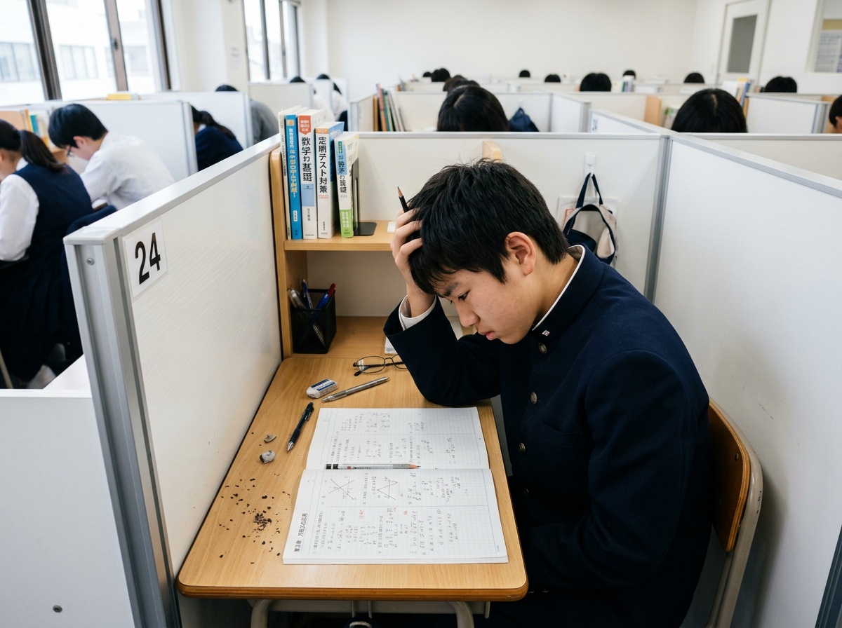 成績が伸び悩む生徒